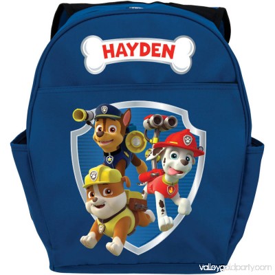 Personalized Paw Patrol Ready for Adventure Blue 14W x 19H Youth Boy Backpack 550243039